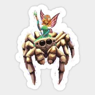 Fairy Jumping Spider - Phidippus Sticker